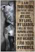 Animal Jigsaw I'm Your Pit Bull Awesome Wooden Puzzles 1000 Pieces for Home Decor and Educational Game Gift