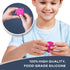 HedgeHog Mini Keychain - Soft, Smooth, Lightweight & Silent Fidget Toy for Stress Relief