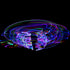Light Up LED Hula Hoop, Hand Crafted in Michigan with Beautiful Auto Strobing Rainbow Lights