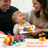 WEEJOYGAM 6-12 1-3 6 7 8 9 10 1 Train Baby Toys Months, Infant Soft Cars for Toddlers Boy Easter Basket Stuffers