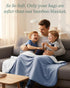 1.0 39"55" PurComfy Supersoft Toddler Comforter, Premium Bamboo Viscose Crib Blanket, Breathable Tog Crib Quilt for All