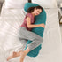 BATTOP Pregnancy Pillow for Sleeping,Body Maternity Pillow with Removable Cover,Support for Back,Hips,Legs,Belly