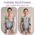 Strap,4-in-1 Summer,Compact 0-3 Ergonomic Baby Carrier with Adjustable Newborn to Toddler Carrier,Breathable Mesh Baby
