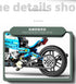 Motorcycle Toy Building Sets with 469 Particles, STEM Educational Model Kit for Children Age 8+