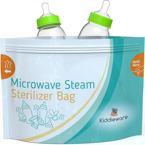 10 Pack Microwave Sterilizer for Baby Bottles Pacifier Sanitizer and Breast Pump