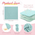 6 32"x 32" 12"x 12" Preboun Pcs Muslin Hooded Baby Towels and Washcloths Cotton Newborn Bath Towel Anti-Shrink Infant