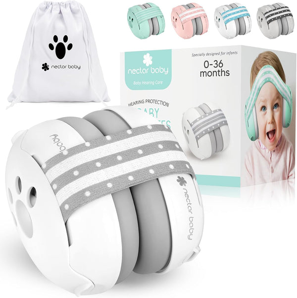 Baby Ear Muffs Noise Protection, 25dB Noise Cancelling Headphones for Infants Toddlers