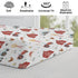 Watercolor Farm Animals Changing Pad Cover, Retro Barn Diaper Change Table Sheets for Boys Girls 32''x16''