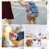 40 PCS Mini Jungle Animal Plush Toys Set, Cute Small Stuffed Keychain for Party Favors