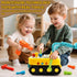 2 Set, 2 3 Toys for Year Old Boys, Toddler Tool Excavator Take Apart Toys with Electric Drill, Screwdriver, Wrench