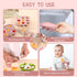 (2 Pack), WAJIAYON Baby Breastmilk Popsicle Molds & Baby Fruit Feeder Baby Food Freezer Tray Storage Containers