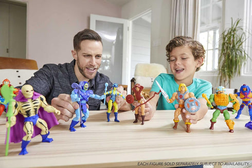 Masters of the Universe Origins 5.5-in Action Figures, Battle Figures for Storytelling Play and Display, Gift for 6 to 10-Year-Olds and Adult Collectors