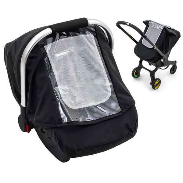 Waterproof Baby Car Seat Cover, Car Seat Rain Cover with Clear Window