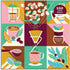 Galison Coffeeology Puzzle, 500 Pieces, 20” x 20” – Coffee Jigsaw Puzzle with Beautiful Illustrations