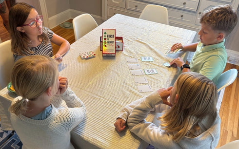 FIRST TO WORST Holiday Edition Party Game - A Festive Card Game About How Your Friends & Family Rank Things - Perfect