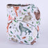 Sigzagor 3 Pack) AIll in One Cloth Diapers Nappies for Night AIO Sewn in Insert Reusable Washable (Dinosaur