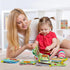 OKOOKO Soft Baby Books 6PCS, Washable Cloth Bath Books for Early Education Learning Toy for Newborns