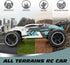 Tecnock RC Racing Car, 2.4GHz High Speed Remote Control, 1:18 2WD Toy Cars for Boys & Girls, White