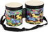 Tosnail 5" and 6" Bongo Drum with Storage Bag and Mallets, Hand Drum Kids Drum Set, Musical Toy for Kids