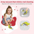 Bluocean Set, Set 2-in-1 Toddler Cleaning Toy Kids Cleaning - Pretend Play Educational Kit with Toy Vacuum, Mobile