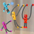 Suction Cup Robot Toy: Mini Robot Toys for Kids 3-7, Autism Sensory Products (4 Pack)