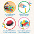 112 Playset Set 2+ Battat Bristle Blocks STEM Interlocking Building Blocks Pieces Developmental Toys for Toddlers & Kid