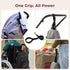 Momcozy Handle Strap for Baby Stroller | Safety Wrist Leash | Adjustable Pram Wheelchair Hand Leash | with Hooks