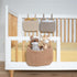 Crane Baby Hanging Bin Trio, Nursery Storage & Organization Products, Hanging Stuffed Animal Storage Solution, Nursery