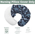 Blue Sharks Baby Nursing Pillow Covers for Boy Girl Sea Ocean Animal Nursing Pillow Slipcovers for Breastfeeding