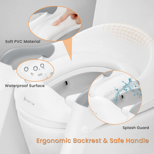 JASSONE 2 1 Potty Training Seat, Toddler Step Stool, in Potty Training Toilet for Kids, Baby Seat with Splash Guard