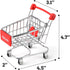 Shindel Mini Shopping Cart, Shopping Store Mini Toys Supermarket Handcart Shopping Cart Model, Desk Storage Toys Holder, Party Doll House Store Cosplay Game by Shindel