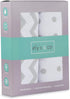 Waterproof Bassinet Sheets 2-Pack for Baby Boy or Baby Girl - (Grey