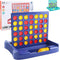4 in a Row Connect Game - Travel Board Games for Kids Adults, 9 x 7.4 inches (Blue)