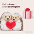 Bearington Hedgehog Stuffed Animal Plush - 6 in, Ideal for Valentine's Gift for Kids