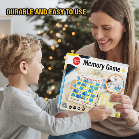 GEMKARRY 3 4 5 6 7 8 4-6, Matching Memory Game for Kids Age Year Old, Travel Toy for Boys Girls, Board Games for Road