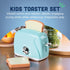 CP Toys 3+ Constructive Playthings Kids Play Toaster with Bread for Imaginative Play, Kitchen Appliances Learning Toy