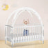 Zkaitoy Crib Tent - Crib Net to Keep Baby in, Stop Baby from Climbing Out of Crib, Pop Up Crib Tent with Durable