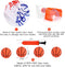 Cyfie Bath Toys for Toddlers - Bathtub Basketball Hoop Set with 4 Balls - Suction Cup Shower Toy for Ages 3-8