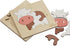 Happy Cow Wooden Puzzle for Kids - 5 Piece Jigsaw Puzzle for Preschool Learning Toys for Ages 3+