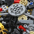 270pcs Technic-Parts Gears-Axle-Pin-Connector - Compatible with Lego-Technic, Wheels Link Chain Gear Rack Steering