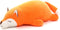 Niuniu Daddy Fox Stuffed Animals, Cute Big Lying Fox Plush Toy, 18.1in Kawaii Soft Plushies for Christmas/Birthday Gifts