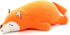 Niuniu Daddy Fox Stuffed Animals, Cute Big Lying Fox Plush Toy, 18.1in Kawaii Soft Plushies for Christmas/Birthday Gifts