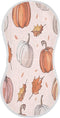 YETTASBIN Thanksgiving Pumpkin Muslin Baby Burp Cloth, Super Soft Absorbent Cotton Burp Rag