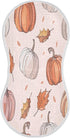 YETTASBIN Thanksgiving Pumpkin Muslin Baby Burp Cloth, Super Soft Absorbent Cotton Burp Rag