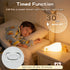 Dimmable/Rechargeable Lying Flat Duck Night Light,Cute White Elephant Gifts,Existential Crisis Duck Lamp,Silicone