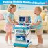 3-5, Set 3 4 5, Doctor Kit for Toddlers Pretend Doctors Play with Cart, Costume and Stethoscope for Kids Aged Role Play