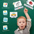 123 Set Counting 3 4 5 Coogam Magnetic Letters Numbers Alphabet Fridge Magnets ABC Educational Toy Preschool Learning