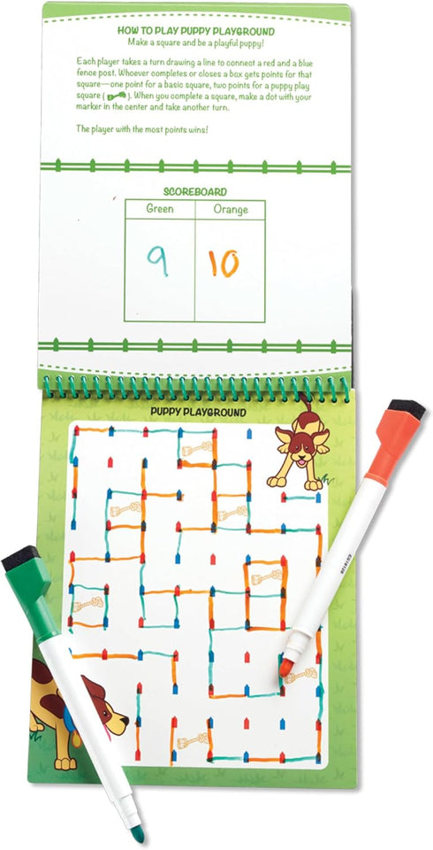 Melissa & Doug Wipe-Off Activity Pad - Animals