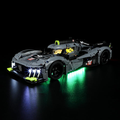 LIGHTAILING LED Lighting Kit for Lego 42156 Peugeot 9X8 24H Le Mans Hybrid Hypercar Model - Compatible with Lego (Model