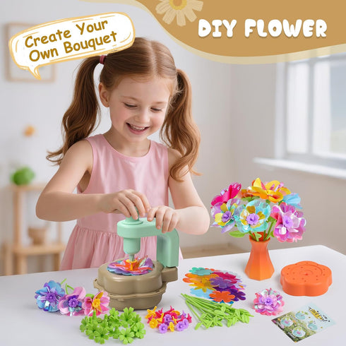 Scvcid Set, 3-12, 3 4 5 6 7 8 9 10 11 12 DIY Art Flower Toys Include Extra Accessories Arts and Crafts Activity Kit